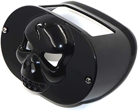 הונגק-מירוץ שחור זנב מנורת צווארון גולגולת כיסוי תואם עם סיור 5 [/נ: מט364 + מט364א-בק]